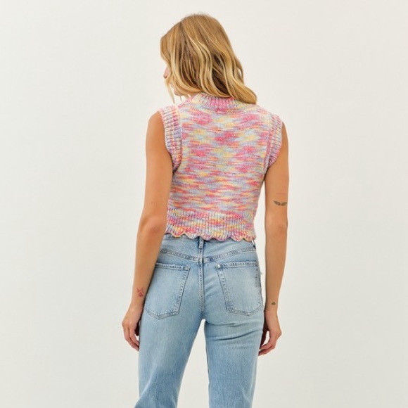 Multi colored sweater vest - Picture 9 of 9